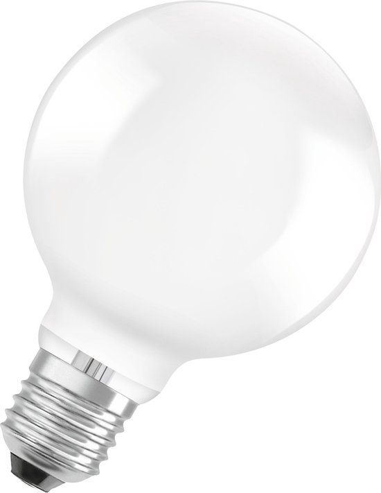 Ledvance LED Globe Lamp - E27 - 4W - 3000K - Frosted - Warm White - Replaces 60W