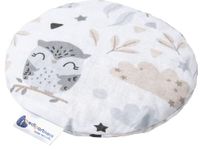 Kersenpitkussen Medi Partners Kersenpitkussen Warmtekussen voor Baby's 180g Ronde 15cm Eco Natuur 100% Katoen Warmte + koude Massage therapie