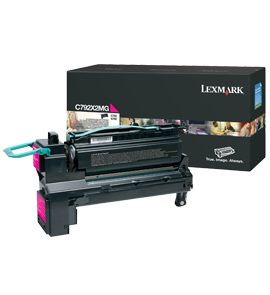 Lexmark C792X2MG Magenta Toner Cartridge - 20000 Pages - Compatible with Lexmark C792de, C792dte, C792e, C792dhe