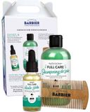 Monsieur Barbier La Boîte Cheveux & Barbe 280 ml - Shampooing 250ml/Huile à barbe 30ml/Peigne