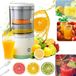 Merkloos Elektrische citruspers, sinaasappel-citroensap, fruitpers en extractor