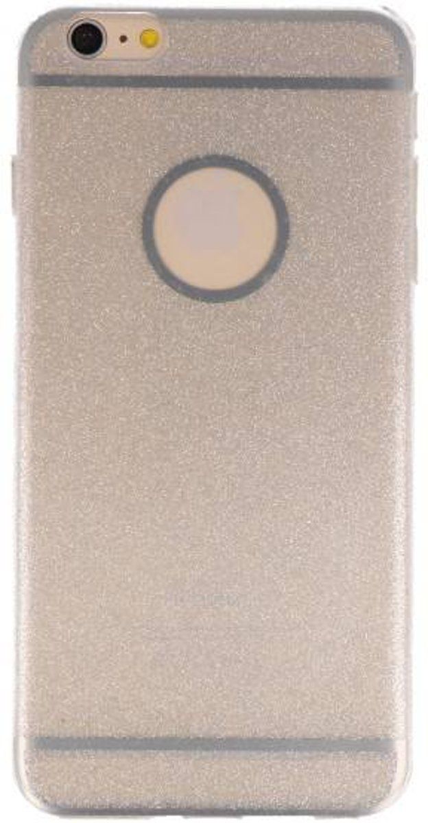 Bling TPU Hoesje Case voor iPhone 6 / 6s Plus Zilver