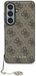 Guess 4G Classic Logo Hoesje pour Samsung Galaxy S26 - Brun