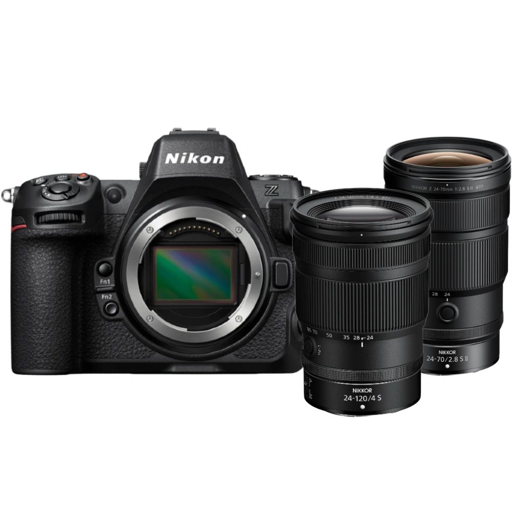 Nikon Z8 + 24-120mm F/4 S-Line + NIKKOR Z 24-70mm F/2.8 S II Promo Bundle
