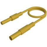 Hirschmann Test & Measurement MAL S GG-B 50/2,5 ge Veiligheidsmeetsnoer 4mm-veiligheidsstekker 4mm-veiligheidsbus 50 cm Geel 1 stuk(s)
