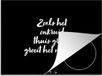 Merkloos KitchenYeah® Inductie beschermer 75x52 cm - Quotes - Zoals het onkruid thuis groeit, groeit het nergens - Tuin