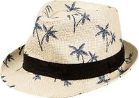 Boland Hoed Palmen 57 cm Unisex Polyester Beige