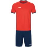 Jako Primera Shirt Korte Mouw Heren - Navy / Flame