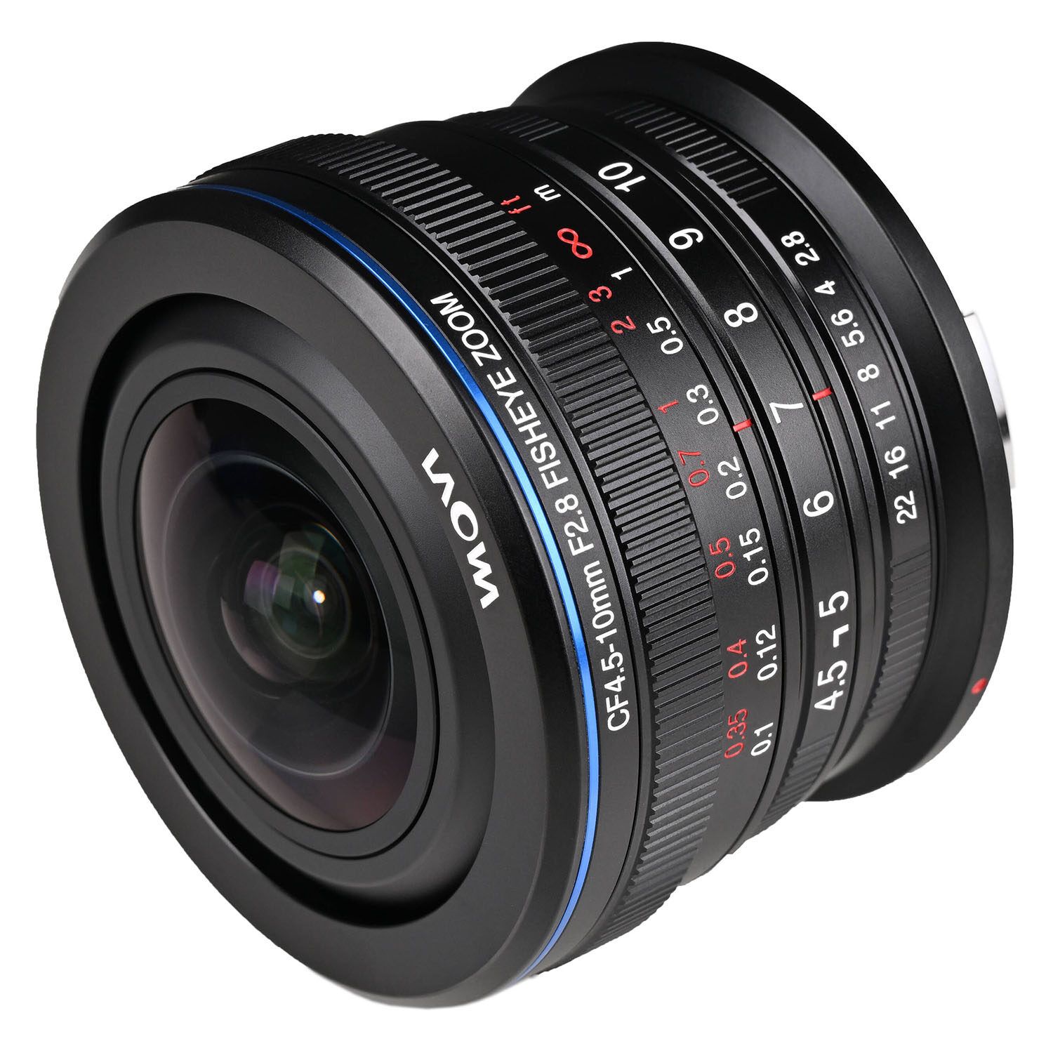 Laowa 4.5-10mm f/2.8 CF Zoom Fisheye Canon RF-mount objectief