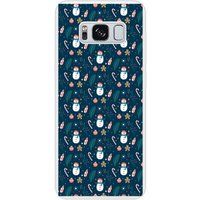 Samsung Galaxy S8 Plus Sneeuwman siliconen hoesje
