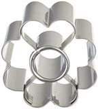 PADERNO 47417-06 Scallop randen tuin, roestvrij staal