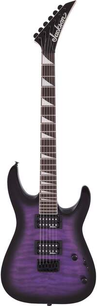 Jackson JS Series Dinky Arch Top JS32Q DKA HT Trans Purple Burst Electric Guitar