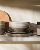 Alessi Tonale Diep Bord 18,5cm Lichtgrijs