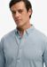 Superdry Vintage Destroy Piqué Overhemd Lange Mouwen Heren China Blue XL