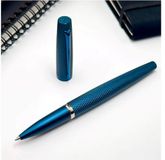Diplomat Viper Blue Guilloche Rollerball