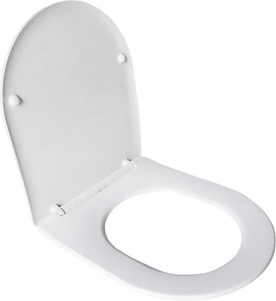 Wiesbaden Nibiru softclose toiletzitting met deksel wit 32.4641