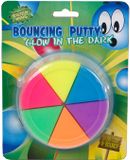 Merkloos / Sans marque Van Manen Veenendaal BV Bouncing putty 6 kleur glow in the dark