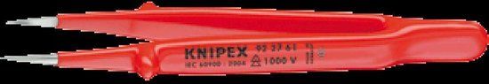 Knipex VDE Precision Tweezers - 130mm - Straight Point - 4003773054757
