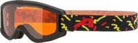 ALPINA Carvy 2.0 Skibril met anti-condens, extreem robuuste en onbreekbare skibril met 100% uv-bescherming, extra kleine pasvorm voor kinderen, zwart multi mat