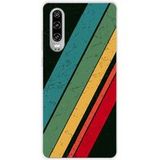Huawei P30 Grunge bedrukt siliconen hoesje