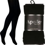Apollo Pieten maillot - zwart - met gulp - voor heren - one size M/L - pieten accessoires