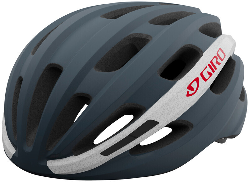 Giro Isode Fietshelm, matte portaro grey/white/red