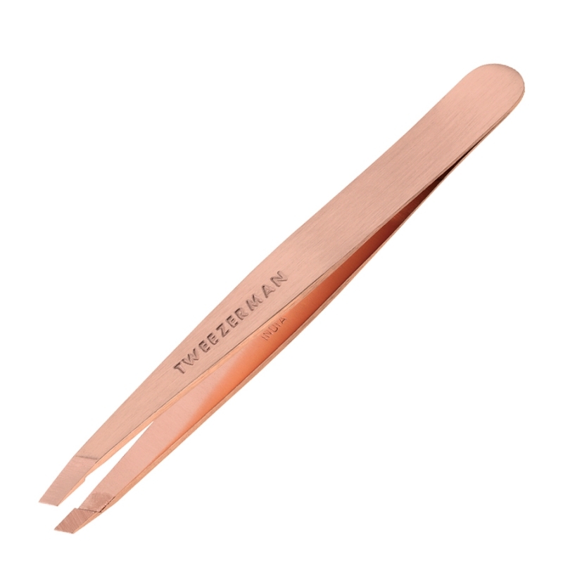 Tweezerman Slant Tweezer Rosé Goud Pincet 1 st