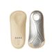 Bama Semelle intérieure en cuir de haute qualité, semelle intérieure orthopédique à forme anatomique, cuir véritable, semelles intérieures antidérapantes, unisexe