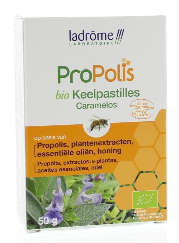 ladrôme Propolis keelpastille bio 50 g