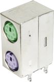 ASSMANN WSW A-DIO-DP/06 GV Dual poort mini DIN-connector afgeschermd Aantal polen: 6 Inhoud: 1 stuk(s)