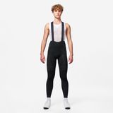 RCR Cuissard long de vélo de route hiver homme, noir