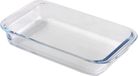 Chef Traiteur Ovenschaal - borosilicaat glas - rechthoek - 1 liter - 26x15x5 cm
