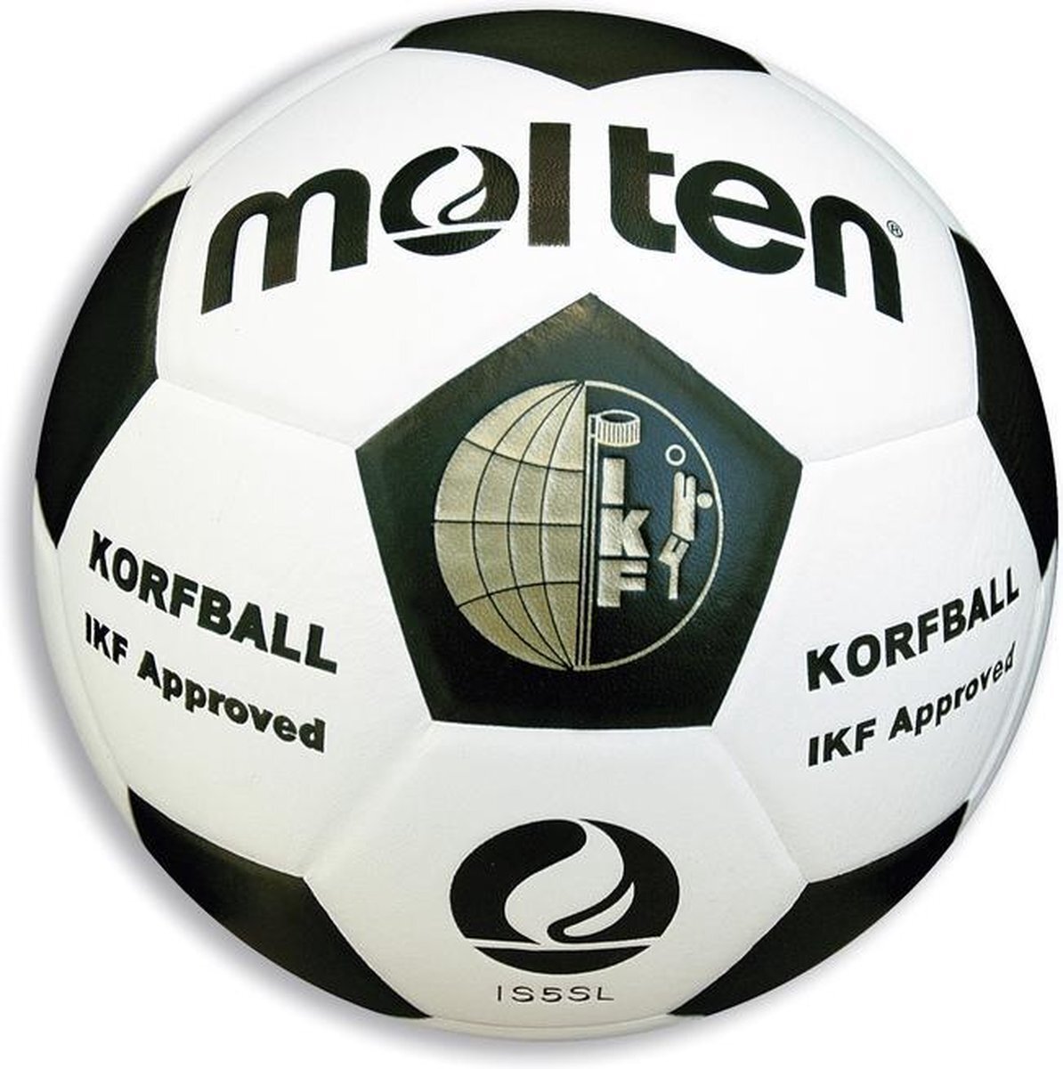 Molten Korfbal Wedstrijdbal Leer 32-delig Maat 4