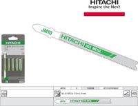 Hitachi Lames de scie sauteuse JM10 blister de 5 lames