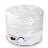 Esperanza EKD003 Déshydrateur alimentaire - Transparent/Blanc - 250W - 4 plateaux