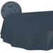 ANRO Tafelkleed Afwasbaar Donkerblauw Linnenoptiek Ovaal 180 x 140 cm