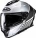 HJC C71 Morix Helm - Integraalhelm - Zwart/wit/zilver - Maat L