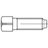 TOOLCRAFT 107961 Vierkantbouten M12 40 mm Vierkant DIN 479 Staal 25 stuk(s)