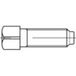 TOOLCRAFT 107961 Vierkantbouten M12 40 mm Vierkant DIN 479 Staal 25 stuk(s)