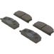 Bosch Bp733 Plaquettes de frein - Avant - ECE-R90 - 1 jeu de 4 plaquettes