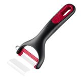 Tefal Ingenio+ dunschiller, veelzijdig inzetbaar, met beschermkap, draaibaar lemmet, robuust, ergonomisch, langdurige kwaliteit, vaatwasmachinebestendig, zwart/rood, K1992134