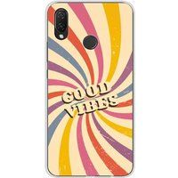 Huawei P Smart Plus Good vibes bedrukt siliconen hoesje