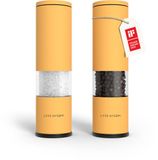 LARS NYSØM Lagom Peper & Zoutmolen Set - Mustard Yellow - Verstelbaar