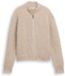 Tom Tailor Denim Gilet zippé Femme S cosy beige melange