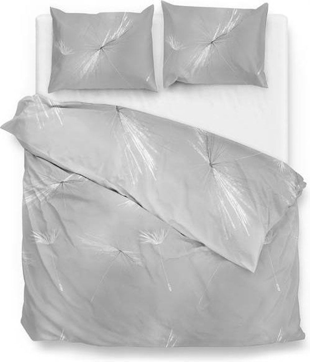 Zo!Home Gibisa Dekbedovertrek Lits-jumeaux 240x200/220 cm + 2 kussenslopen 60x70 cm - Grey