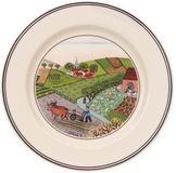 Villeroy & Boch Brotteller Feldarbeit Design Naif ø 17 cm