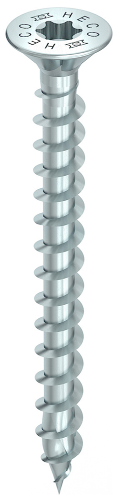 HECO TOPIX-Plus Spaanplaatschroef 8x200mm Verzinkt Staal Torx