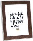 Deknudt Frames Fotolijst S45FE3 - Bruin/Zilver - 24x30 cm