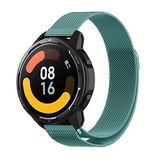 Strap-it Milanese band - vert - Geschikt voor Xiaomi Watch S1