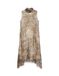 VERO MODA VMSMILLA SL HALTERNECK LONG DRESS WVN - Dames - Maxi jurken - L - Polyester - Slate Black